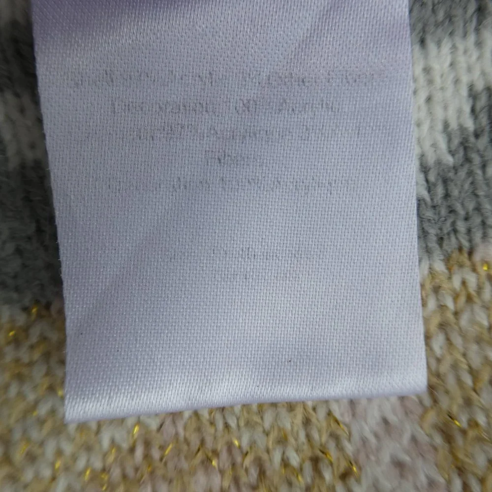 Pottery Barn The Emily & Merritt Knit Baby Snugly Blanket Corner Pom Poms 30x40